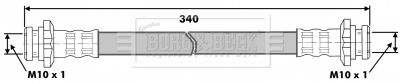 BORG & BECK Jarruletku BBH6823